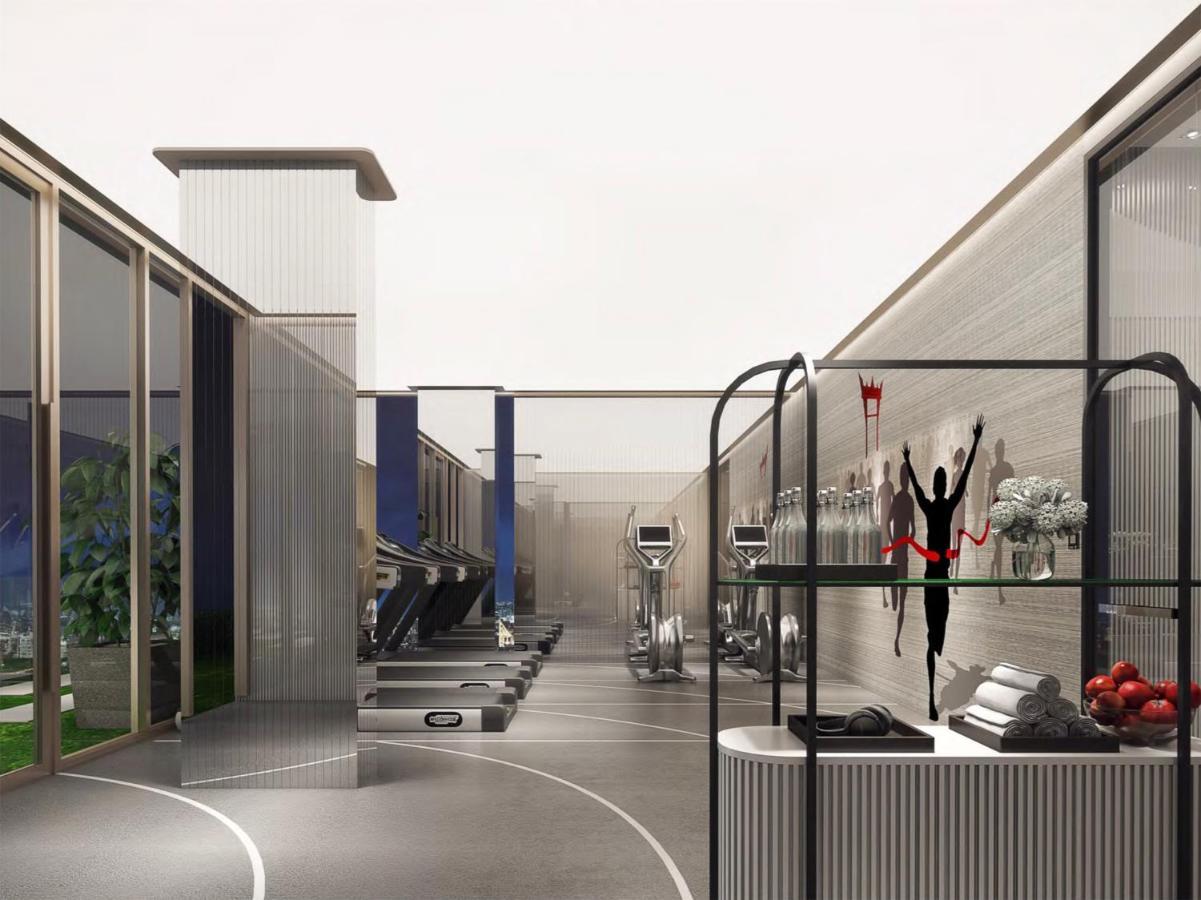 Innside By Melia Bangkok Sukhumvit Exterior photo The gym