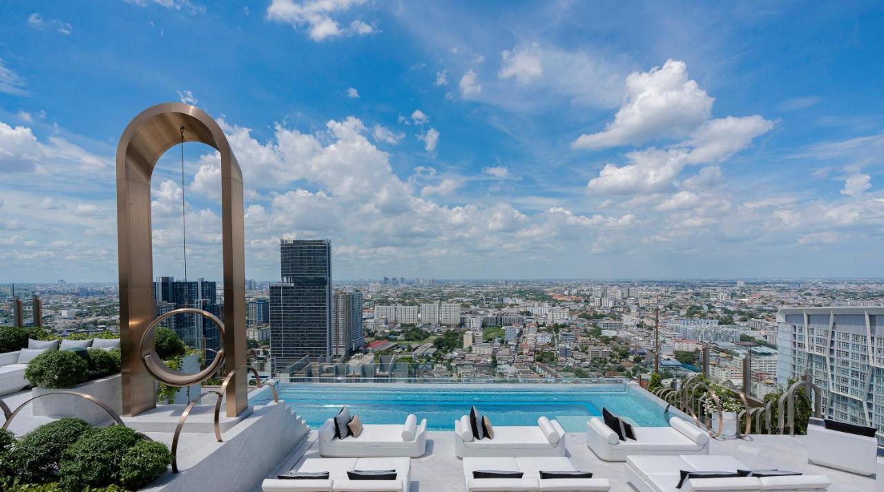 Innside By Melia Bangkok Sukhumvit Exterior photo View from the rooftop pool