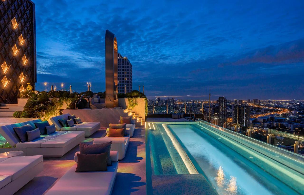 Innside By Melia Bangkok Sukhumvit Exterior photo The rooftop pool at the hotel